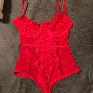 Red Lingerie NWT